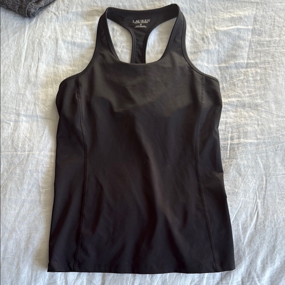 Lauren Ralph Lauren Black Women's athletic Tank Top